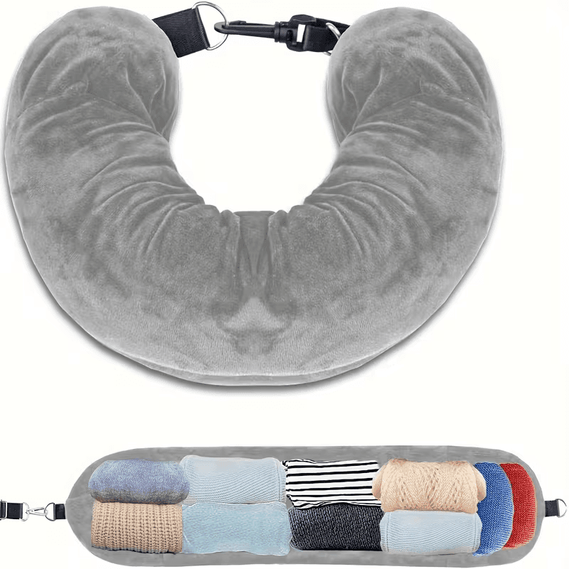 PackRest - Poduszka pod szyję do podróży z ubraniami