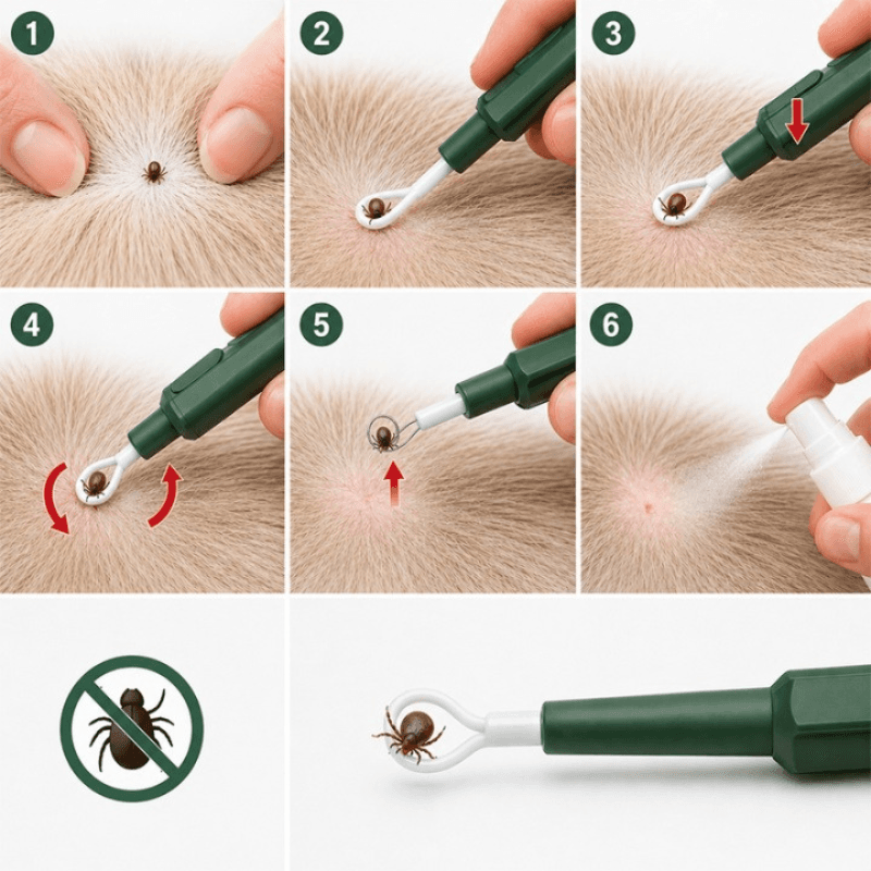 TickClean Pro - Lasso do usuwania kleszczy