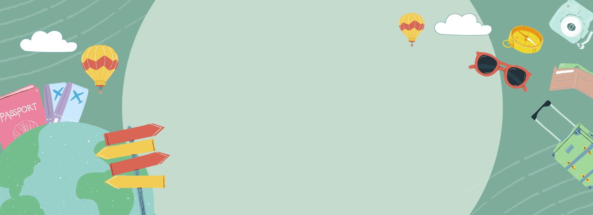 Banner background